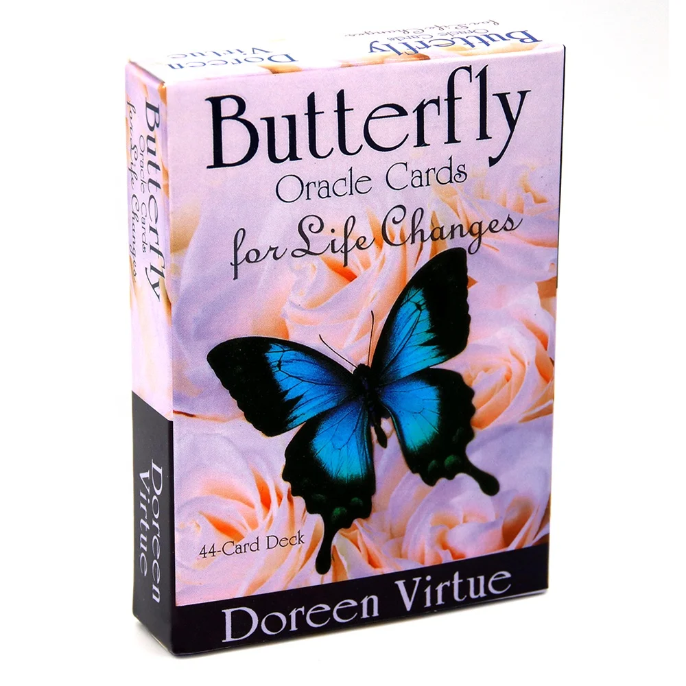 Butterfly Oracle Cards for Life Changes A 44-Card Deck for Beginners Doreen Virtue Decks Tarot Cards, Customized color
Butterfly Oracle Cards for Life Changes A 44-Card Deck for Beginners Doreen Virtue Decks Tarot Cards, Customized color