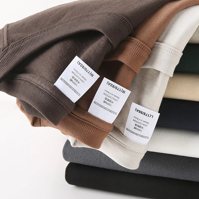 320Grams 100%Cotton Wrap Neck Heavyweight T-Shirt Large Version Customized Short Sleeve Men's and Women's T-Shirts C21
320Grams 100%Cotton Wrap Neck Heavyweight T-Shirt Large Version Customized Short Sleeve Men's and Women's T-Shirts C21
