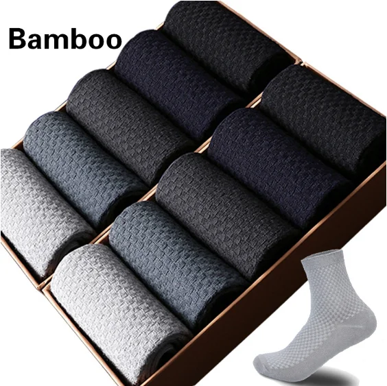 Bamboo Fiber Socks Men Breathable Compression Long Socks Business Casual Male Large size 38-45, As show picture
Bamboo Fiber Socks Men Breathable Compression Long Socks Business Casual Male Large size 38-45, As show picture