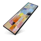 European 30*90" Framed Modern European Art Canvas Print Oil Painting Swans