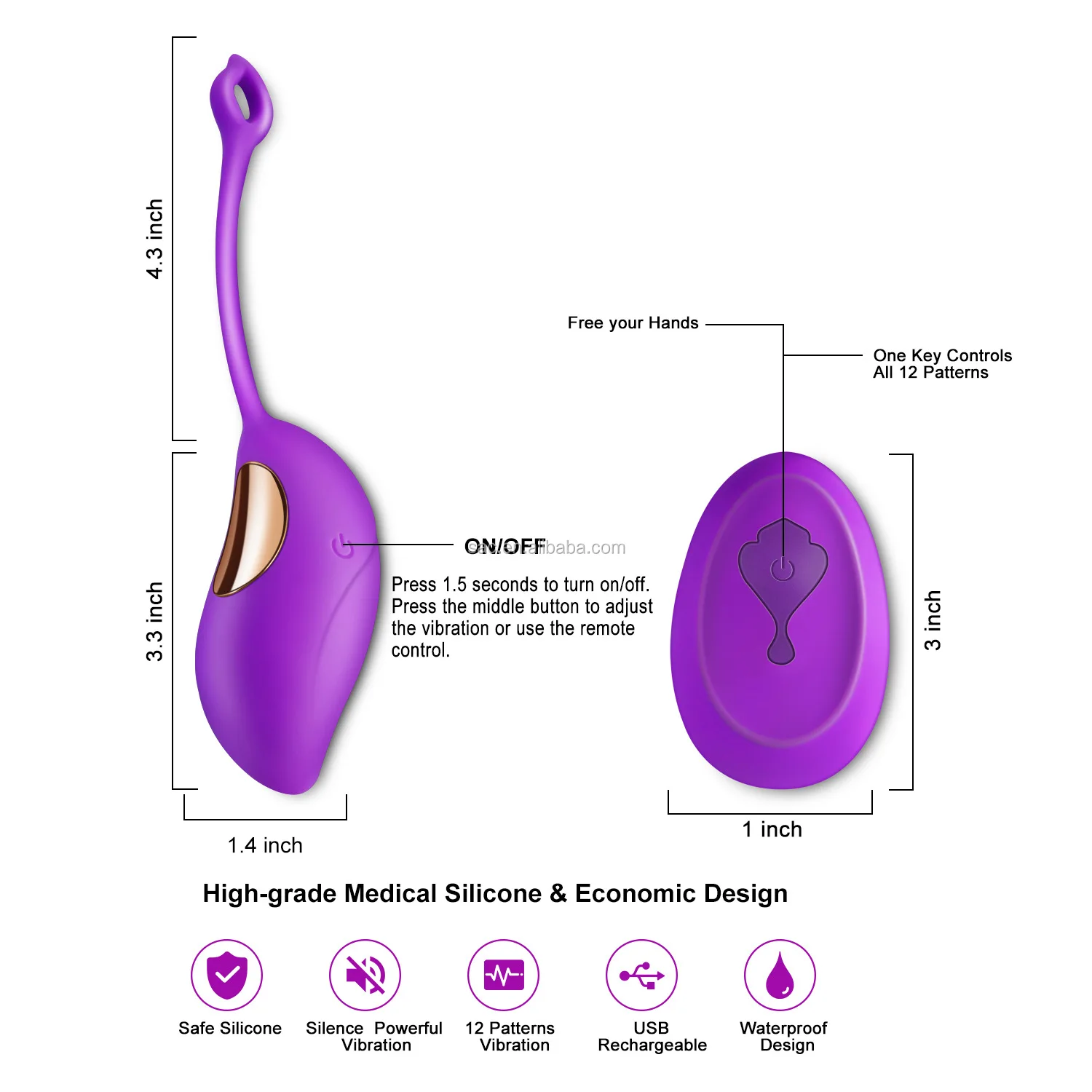Вибратор С Нагревом Для Точки G
