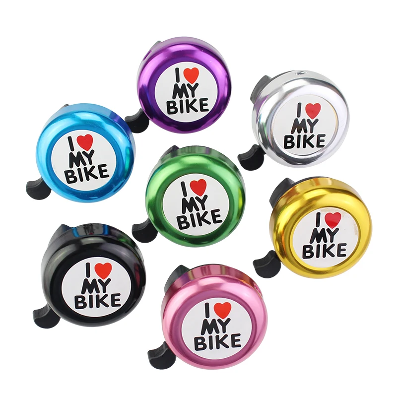 Printed I Love My Bike Bicycle Horn Mountain Mtb Bicycle Ring Bell, Silver / black / blue / gold / green / purple / pink / red
Printed I Love My Bike Bicycle Horn Mountain Mtb Bicycle Ring Bell, Silver / black / blue / gold / green / purple / pink / red