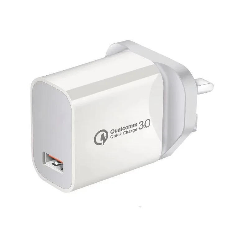 High Quality QC 3.0 Fast Charging Usb Wall Charger for Iphone Universal UK Plug USB Charger Adapter
High Quality QC 3.0 Fast Charging Usb Wall Charger for Iphone Universal UK Plug USB Charger Adapter