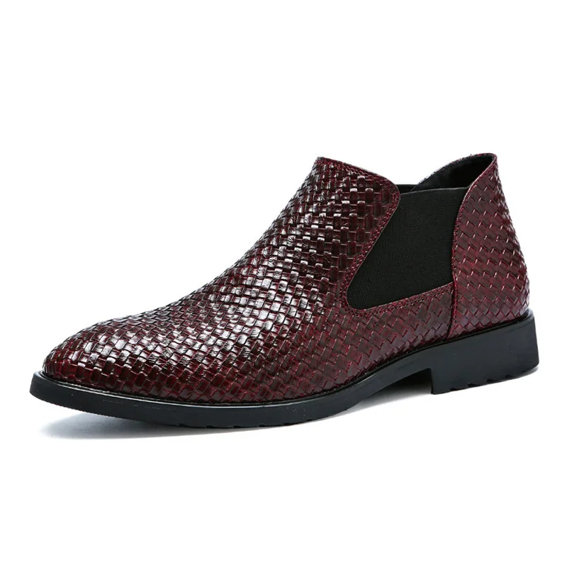 Fashion Design Men's Boots Shoes High Quality PU Leather Ankle Boots Shoes Man's Big Size Dress Formal Shoes Boots for Men
Fashion Design Men's Boots Shoes High Quality PU Leather Ankle Boots Shoes Man's Big Size Dress Formal Shoes Boots for Men