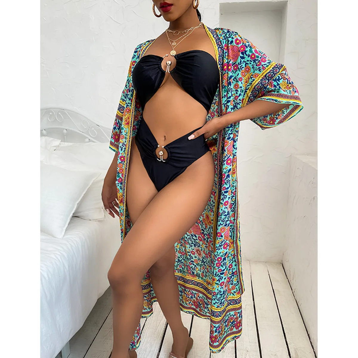 Summer Hot Selling Popular Women Beach Dress Sun-Protective Clothing Bikini Beachwear Swimsuit Cover up, Picture shows
Summer Hot Selling Popular Women Beach Dress Sun-Protective Clothing Bikini Beachwear Swimsuit Cover up, Picture shows