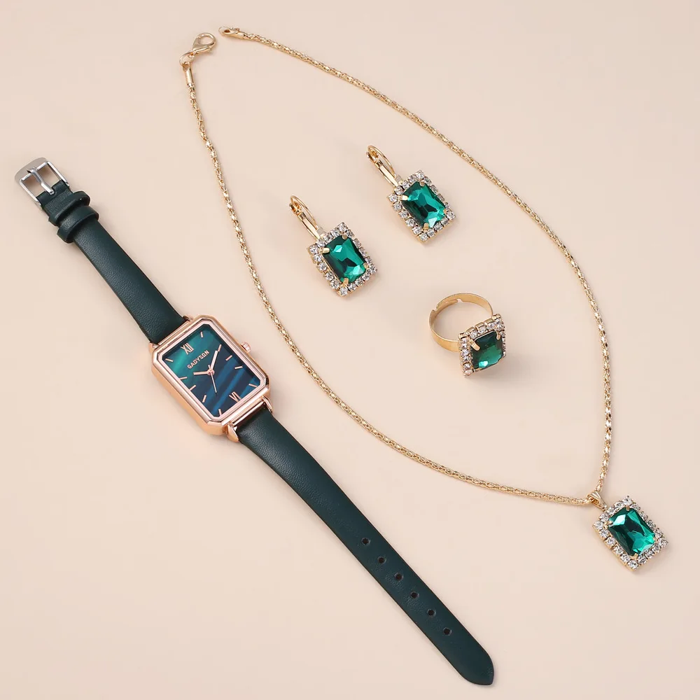 A07397 quartz watch set Green rhinestone set for watch gift jewelry free shipping jewelries watches
A07397 quartz watch set Green rhinestone set for watch gift jewelry free shipping jewelries watches