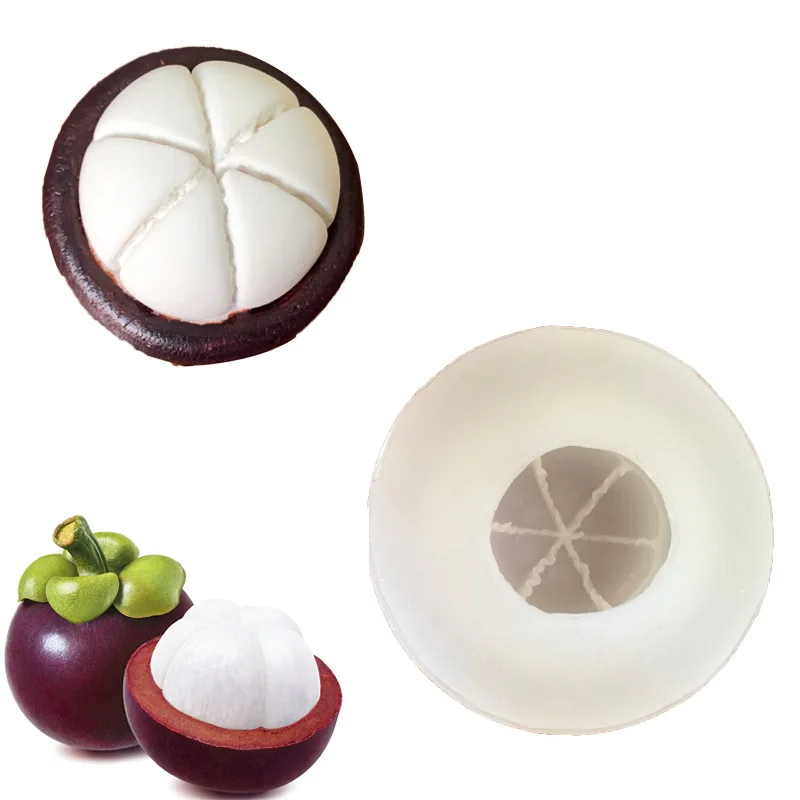 DIY Mold Mangosteen Fruit Candle Cake Fondant Chocolate Decoration Aromatherapy Plaster Silicone Mold Accessories Supplies
DIY Mold Mangosteen Fruit Candle Cake Fondant Chocolate Decoration Aromatherapy Plaster Silicone Mold Accessories Supplies