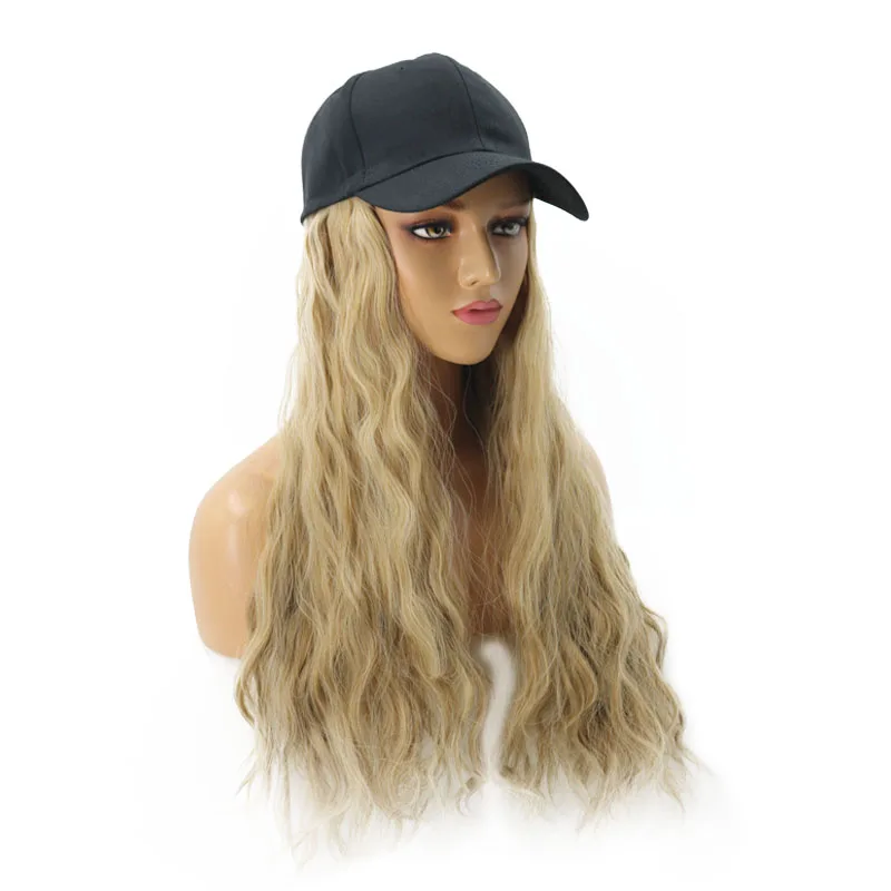 Latest fashion wigs 22'' mixed blonde glorious fashionable synthetic wig with a hat for party girls
Latest fashion wigs 22'' mixed blonde glorious fashionable synthetic wig with a hat for party girls