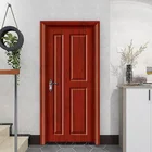 Door Door Design SKYLAND Latest Apartment Room Wooden Modern Design Interior HDF MDF PVC Door