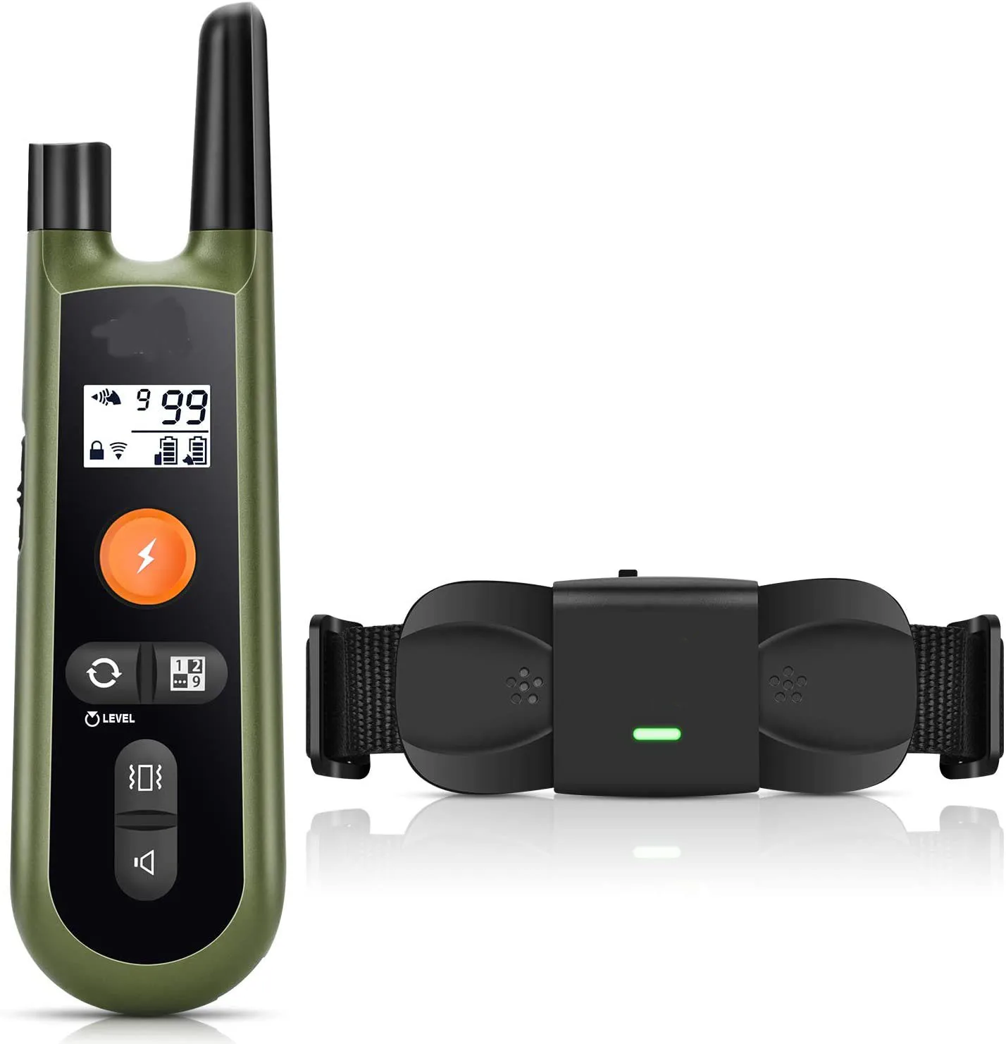 Dog Training Collar with Remote 3 Modes Rechargeable Rainproof 1000ft Remote Range Safe Humane Dog Training Collar, Black
Dog Training Collar with Remote 3 Modes Rechargeable Rainproof 1000ft Remote Range Safe Humane Dog Training Collar, Black