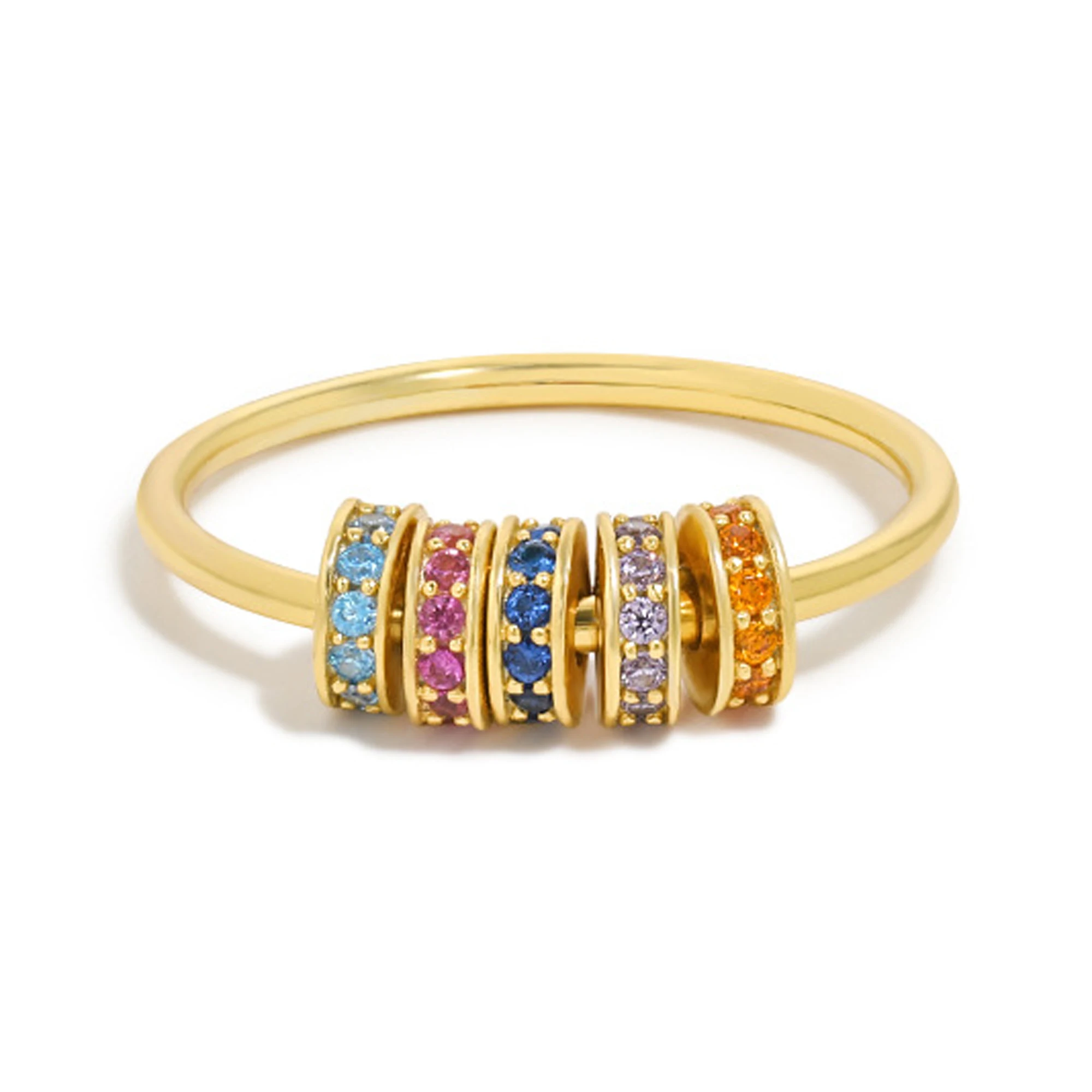 925 sterling silver women fingers beautiful color zircon spinner ring rotary anxiety ring
925 sterling silver women fingers beautiful color zircon spinner ring rotary anxiety ring
