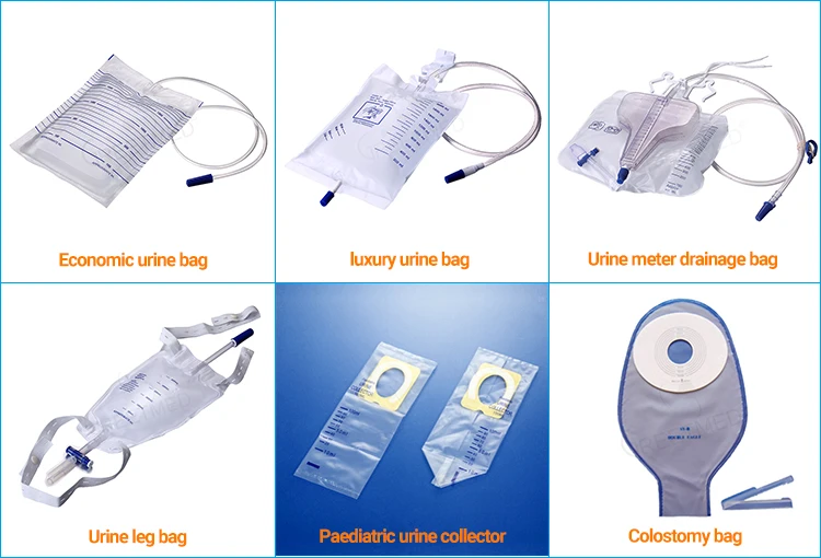 Urine Drainage Collection Bag Manufacturer Disposable Hospital Bulk