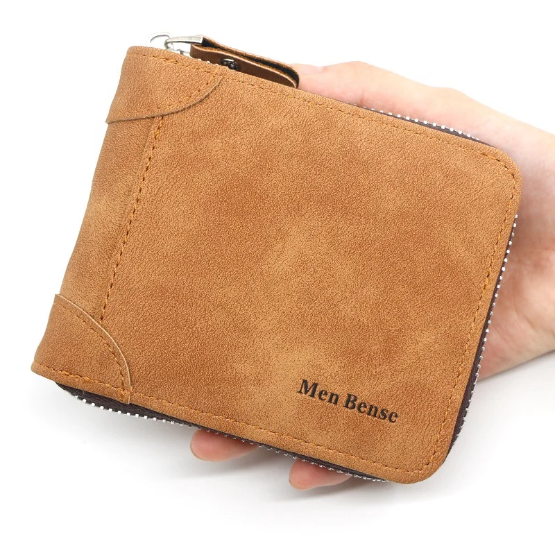 New Arrival Retro Men Wallet PU Leather Short Wallets Male Multifunctional Zipper Purse Coin Pocket Driver License Holder, 7 colors
New Arrival Retro Men Wallet PU Leather Short Wallets Male Multifunctional Zipper Purse Coin Pocket Driver License Holder, 7 colors