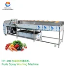 Melon Apple Fruit Washing Machine HP-360 Fruits Washing Machine For Melon Strawberry Orange Apple Tomato Washer