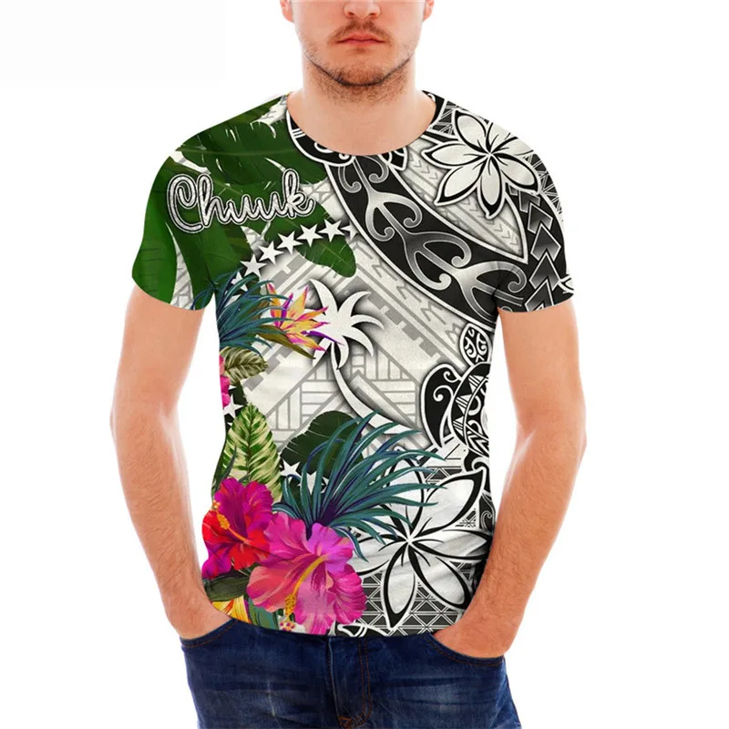 2021 Men's Shirt Summer Flag of Chuuk Micronesia Hibiscus Flower Plumeria Print Short Sleeve Plus Size High Quality Men's Shirts, Customized color
2021 Men's Shirt Summer Flag of Chuuk Micronesia Hibiscus Flower Plumeria Print Short Sleeve Plus Size High Quality Men's Shirts, Customized color