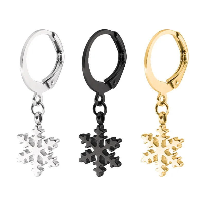Factory Outlet Amazon Hot Sale Hot Sale Fashion Stainless Steel Round French Buckle Snowflake Pendant Hypoallergenic Earrings, Picture shows
Factory Outlet Amazon Hot Sale Hot Sale Fashion Stainless Steel Round French Buckle Snowflake Pendant Hypoallergenic Earrings, Picture shows