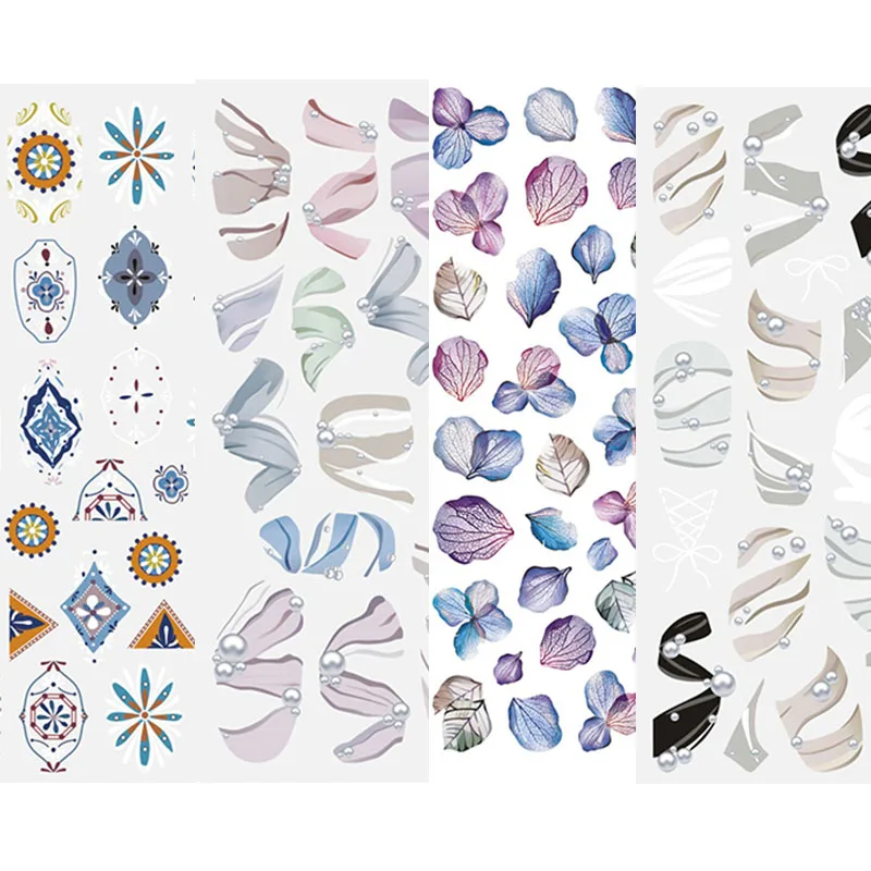 1pcs French Retro 3D Nail Art Stickers Embossed Flower Ribbon Adhesive Nail Decals Charm Manicure Decorations DIY Accessories
1pcs French Retro 3D Nail Art Stickers Embossed Flower Ribbon Adhesive Nail Decals Charm Manicure Decorations DIY Accessories