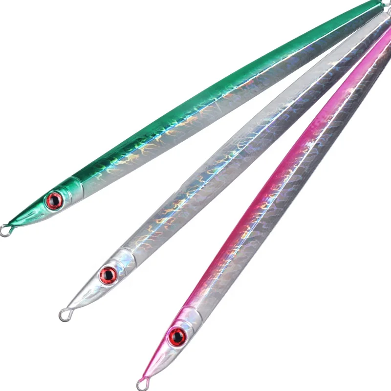 1PC Lead Metal Jigging Fishing Lure Paillette Wobbler Artificial Hard Bait deep sea jigging lure, 3 colors
1PC Lead Metal Jigging Fishing Lure Paillette Wobbler Artificial Hard Bait deep sea jigging lure, 3 colors