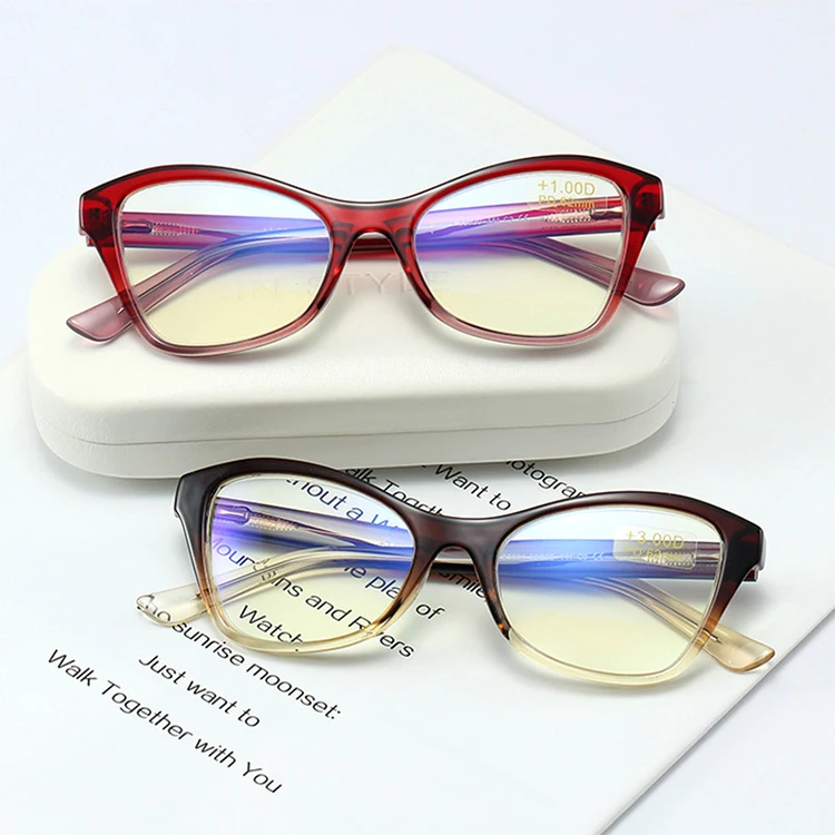 Classic TR Frame Women Reading Glasses High Quality Fashion Design Anti-Blue Light Glasses Diopter +1 +1.25 +1.5, 6 colors
Classic TR Frame Women Reading Glasses High Quality Fashion Design Anti-Blue Light Glasses Diopter +1 +1.25 +1.5, 6 colors