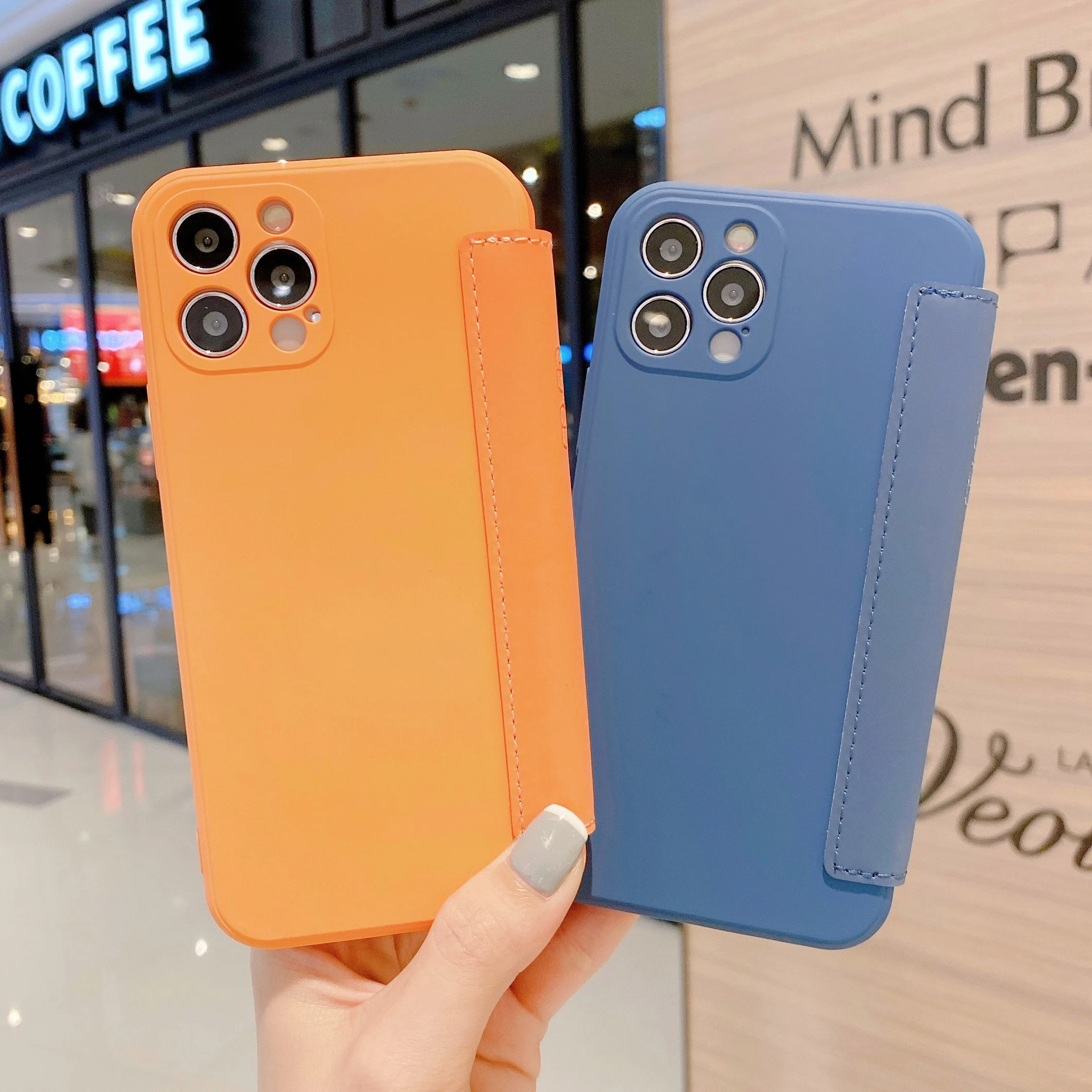 Luxury Silicone Card case liquid skin-feel flip mobile phone case card holster suitable for iphone7 8 plus X XS XR 11 12 pro max
Luxury Silicone Card case liquid skin-feel flip mobile phone case card holster suitable for iphone7 8 plus X XS XR 11 12 pro max