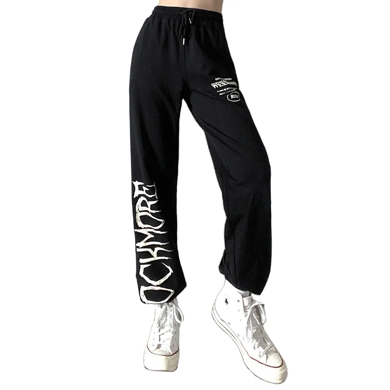 Letter Graffiti Printing Casual Loose-fitting Trousers With Drawstring Sport Trousers for the fall of 2021, Customized color
Letter Graffiti Printing Casual Loose-fitting Trousers With Drawstring Sport Trousers for the fall of 2021, Customized color
