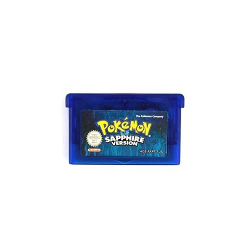

Free Shipping Wholesale 5 Version of Pokemon GBA GBC Game Cards Emerald Firered Leafgreen Ruby Sapphire for GBA/GBA SP/ GBM/DS, 5 versions as pictured