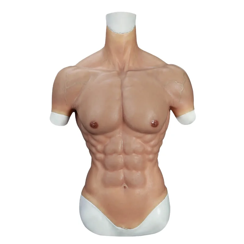 KnowU Soft Silicone Sleeveless Light Realistic Macho Strong Abdominal Man breast Muscles Vest Suit for Cosplay Anime Masquerade, 4 colors
KnowU Soft Silicone Sleeveless Light Realistic Macho Strong Abdominal Man breast Muscles Vest Suit for Cosplay Anime Masquerade, 4 colors