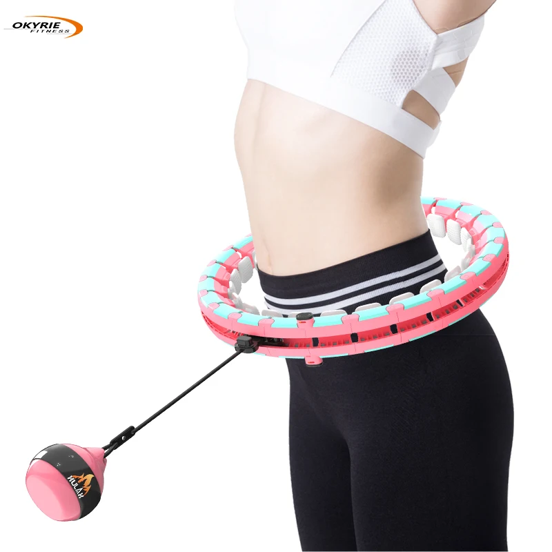 OKYRIE 2021 detachable Degree Hula ring Fitness Sport circle ring Smart hoop Weight Sport Hoop hoolah hoop fitness for adult, Multiple color
OKYRIE 2021 detachable Degree Hula ring Fitness Sport circle ring Smart hoop Weight Sport Hoop hoolah hoop fitness for adult, Multiple color