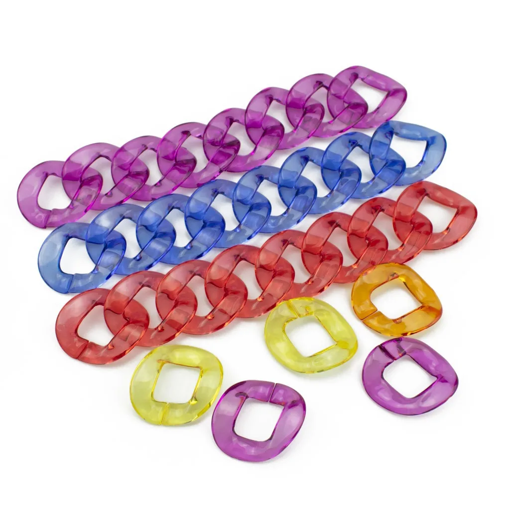 REWIN Clear Resin Acrylic Bag Purse Charm Chain Straps Plastic Necklace Bracelet Rings Girls DIY, 9 colors in stock
REWIN Clear Resin Acrylic Bag Purse Charm Chain Straps Plastic Necklace Bracelet Rings Girls DIY, 9 colors in stock