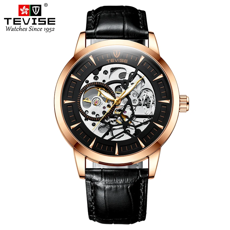 Swiss tevise T874A hollow mechanical watch men's automatic movement waterproof luminous watch men for hot selling
Swiss tevise T874A hollow mechanical watch men's automatic movement waterproof luminous watch men for hot selling
