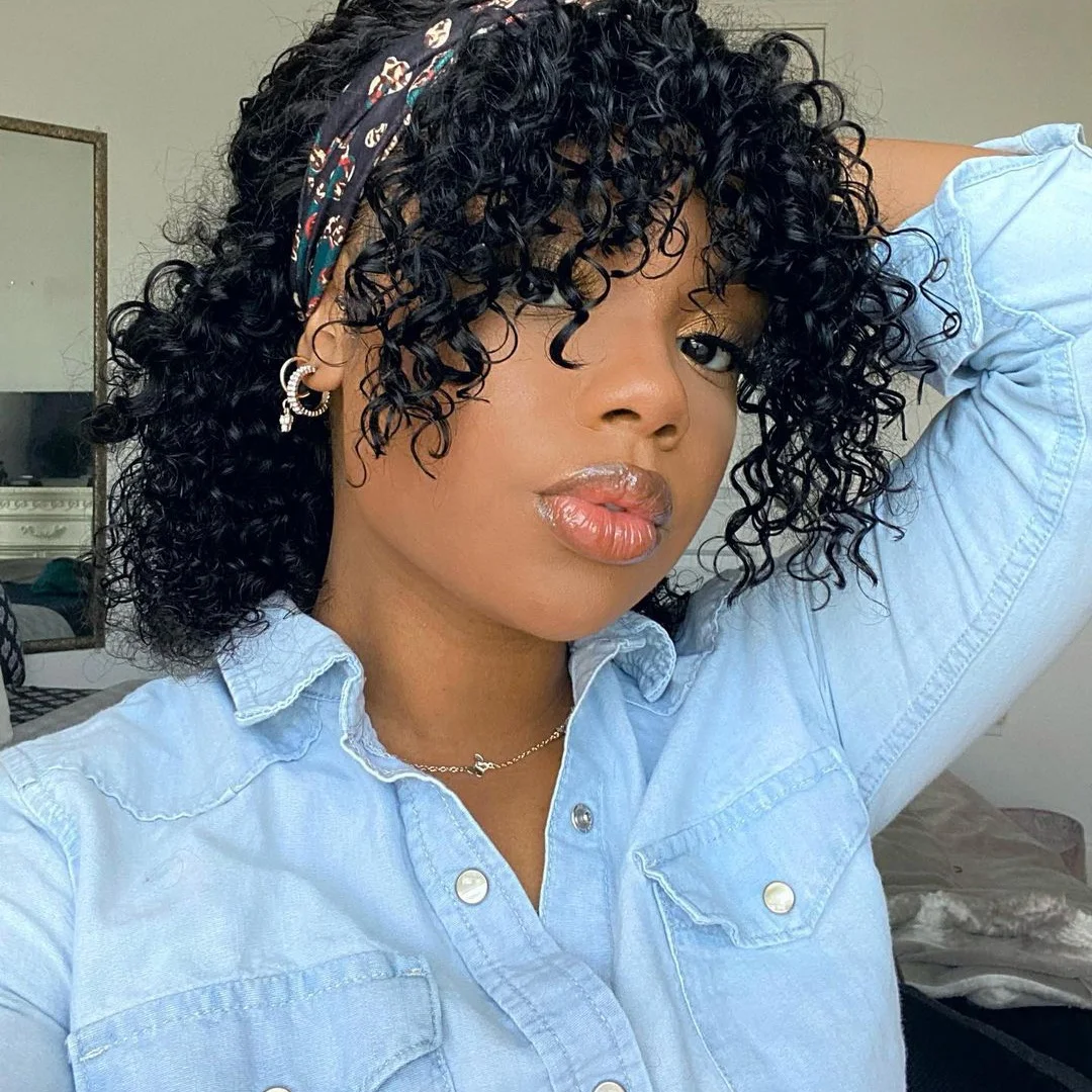 New Arrival Deep Curly Hair Headband Wigs Virgin Hair Unprocessed Brazilian Pixie Curly Human Hair Headband Wig For Black Women
New Arrival Deep Curly Hair Headband Wigs Virgin Hair Unprocessed Brazilian Pixie Curly Human Hair Headband Wig For Black Women