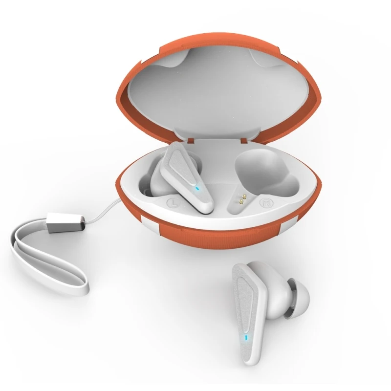 JYP-LR18 TWS Rugby Shape Touch Control Semi-In-Ear Game Earphone Mobile Phone 10M Transmission Wireless Headphone
JYP-LR18 TWS Rugby Shape Touch Control Semi-In-Ear Game Earphone Mobile Phone 10M Transmission Wireless Headphone