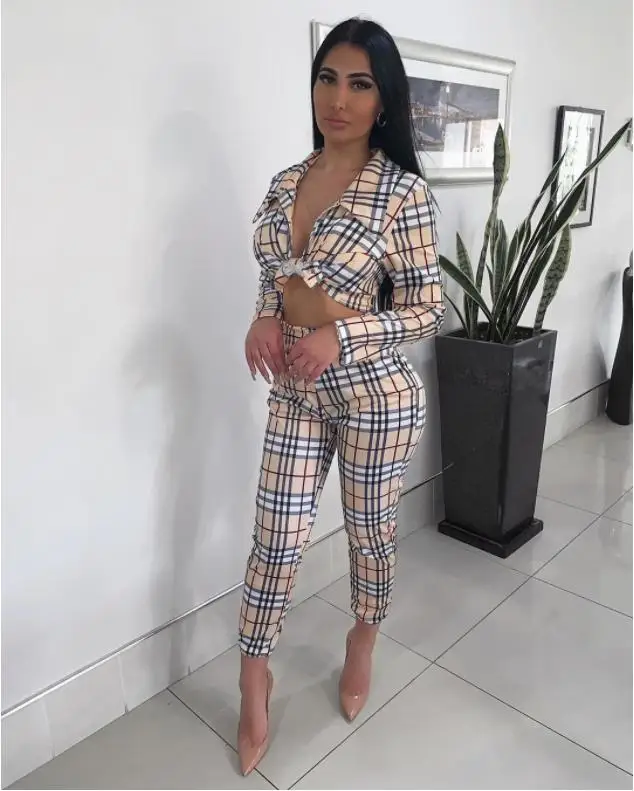 2021 New Arrival Women's Fashion Casual Plaid Print Bra Top Pant Outfit 3 Piece Sets
2021 New Arrival Women's Fashion Casual Plaid Print Bra Top Pant Outfit 3 Piece Sets