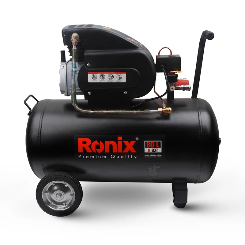Ronix RC-8010 80L 2.5Hp 4500 PSI compresor de aire del compresor de aire de tornillo