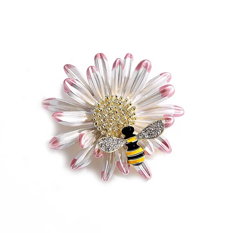 Fashion Daisy Flower Brooch Alloy Personality Bee Brooch Cartoon Insect Plant Brooch, Colorful
Fashion Daisy Flower Brooch Alloy Personality Bee Brooch Cartoon Insect Plant Brooch, Colorful