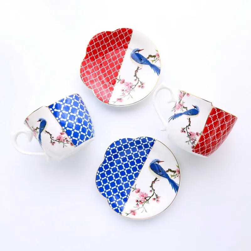 New Chinese style frilled irregular ceramic cups and saucers Guochao Chinese style coffee cup afternoon teacup
New Chinese style frilled irregular ceramic cups and saucers Guochao Chinese style coffee cup afternoon teacup