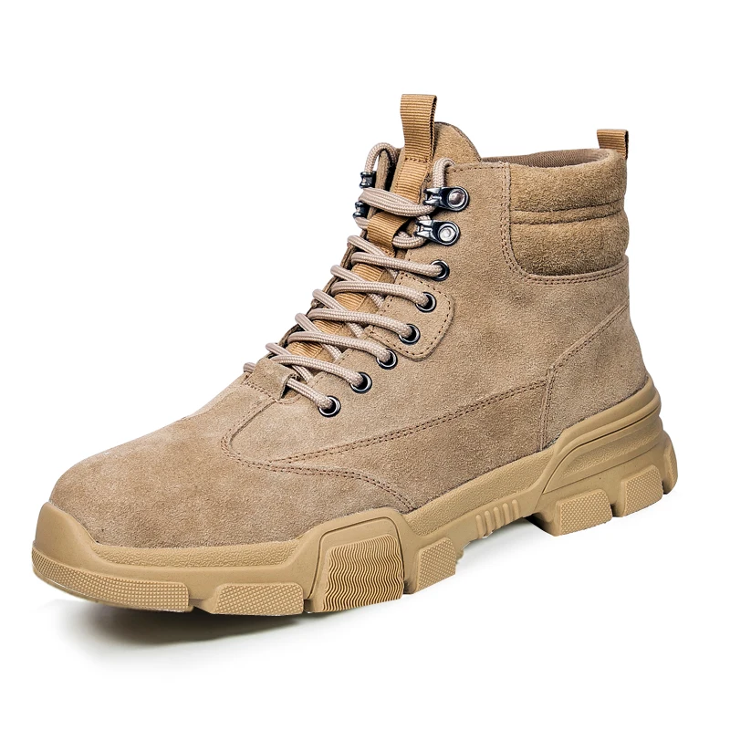 Hot selling high-top spot outdoor suede faux leather Kevlar midsole outdoor men's casual shoes
Hot selling high-top spot outdoor suede faux leather Kevlar midsole outdoor men's casual shoes