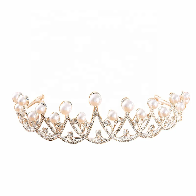 Rhinestone Crown Bridal Headband Pearl Hollow Fashion Headband Women's Temperament Alloy Headband, Picture
Rhinestone Crown Bridal Headband Pearl Hollow Fashion Headband Women's Temperament Alloy Headband, Picture