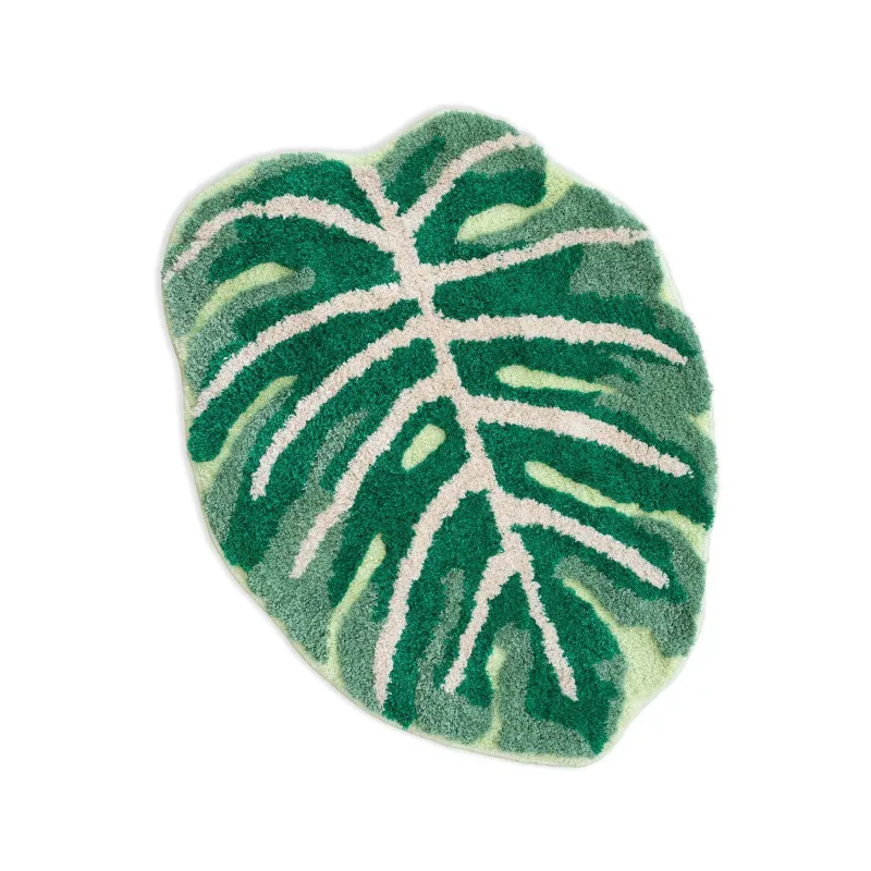 Monstera Non Slip Bath Mat or Kitchen Tufted Rug | Plant Leaf Shaped Kids Pets Floor Mat Carpet,Banana Shape
Monstera Non Slip Bath Mat or Kitchen Tufted Rug | Plant Leaf Shaped Kids Pets Floor Mat Carpet,Banana Shape