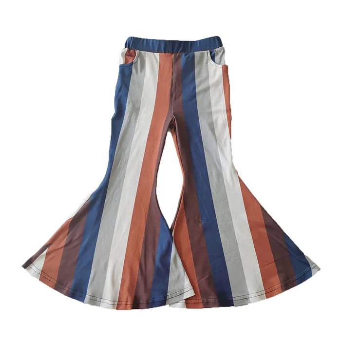 Wholeslae Kids Vintage Flared Pants Blue and Orange Strip Bell Bottoms for Kids, Picture
Wholeslae Kids Vintage Flared Pants Blue and Orange Strip Bell Bottoms for Kids, Picture
