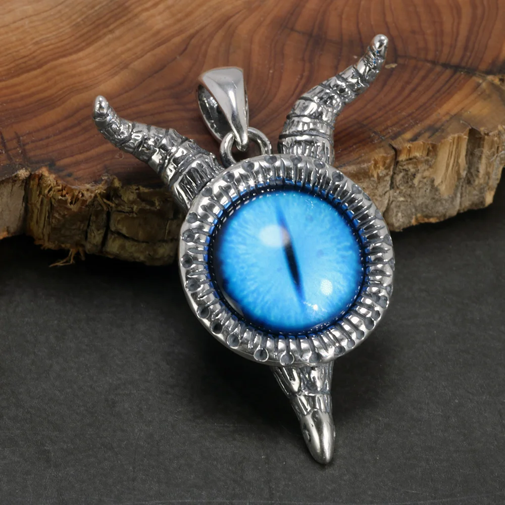 Sterling Silver 925 Evil Eye Pendants for Men Vintage Punk Rock Style Animal Shape Pendant Animal Fine Jewelry
Sterling Silver 925 Evil Eye Pendants for Men Vintage Punk Rock Style Animal Shape Pendant Animal Fine Jewelry