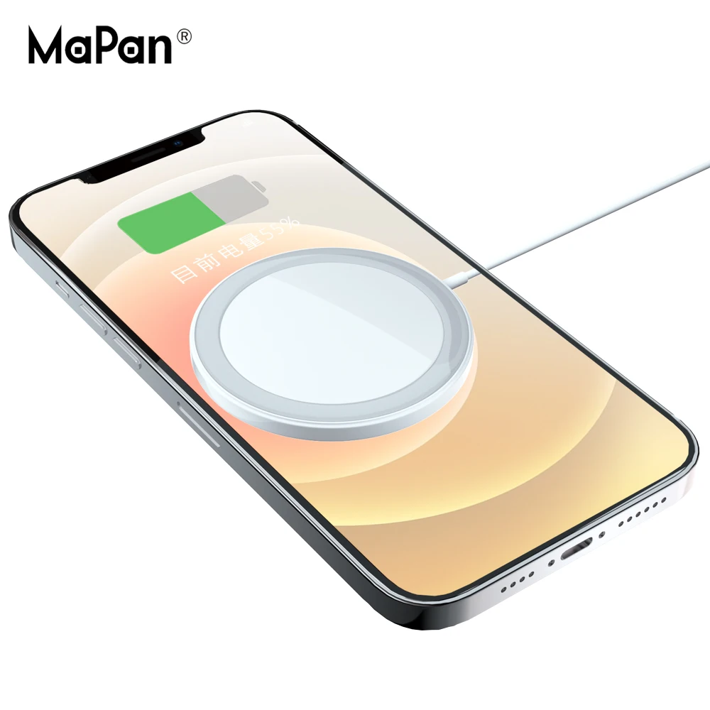 MaPan Wireless charger 2021 New Arrival product wholesale 9V 5V 2A Universal Charger Fast Quick Charging Custom Wireless Charger, White
MaPan Wireless charger 2021 New Arrival product wholesale 9V 5V 2A Universal Charger Fast Quick Charging Custom Wireless Charger, White