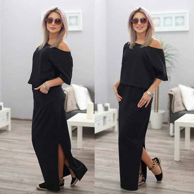 2021 Women Summer Loose Casual Dresses Solid Long Maxi BOHO Evening Party Natural Pocket Cotton Blend Vestidos De
2021 Women Summer Loose Casual Dresses Solid Long Maxi BOHO Evening Party Natural Pocket Cotton Blend Vestidos De