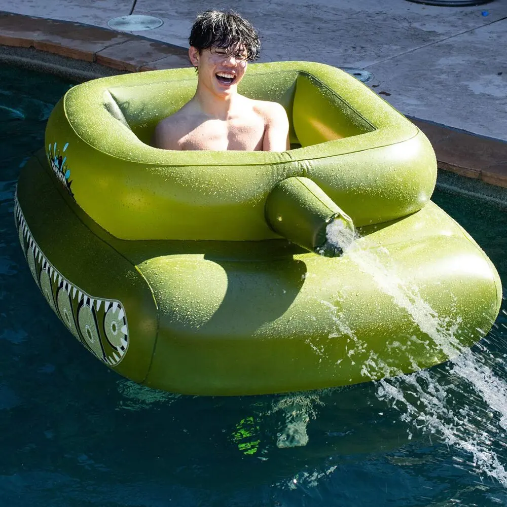 Inflatable Tank Pool Float Toys Pool Inflatables Swimming Pool Float with sprinkler, Same as pictures
Inflatable Tank Pool Float Toys Pool Inflatables Swimming Pool Float with sprinkler, Same as pictures