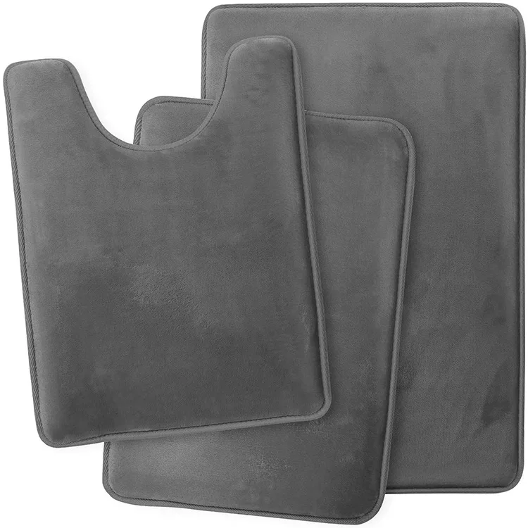 Memory Foam Bath Mat Non Slip Absorbent Super Cozy Velvet Bathroom Rug Carpet 3 pcs set Soft Comfortable bath mat set, Accept custom
Memory Foam Bath Mat Non Slip Absorbent Super Cozy Velvet Bathroom Rug Carpet 3 pcs set Soft Comfortable bath mat set, Accept custom