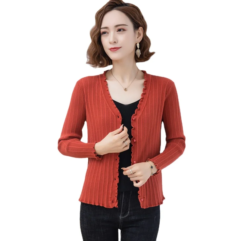 Women Sweaters Korean Fashion Knitted Cardigans Autumn Winter Short Kawaii V Neck Cardigan Female Long Sleeve Casual, Many colors are available
Women Sweaters Korean Fashion Knitted Cardigans Autumn Winter Short Kawaii V Neck Cardigan Female Long Sleeve Casual, Many colors are available