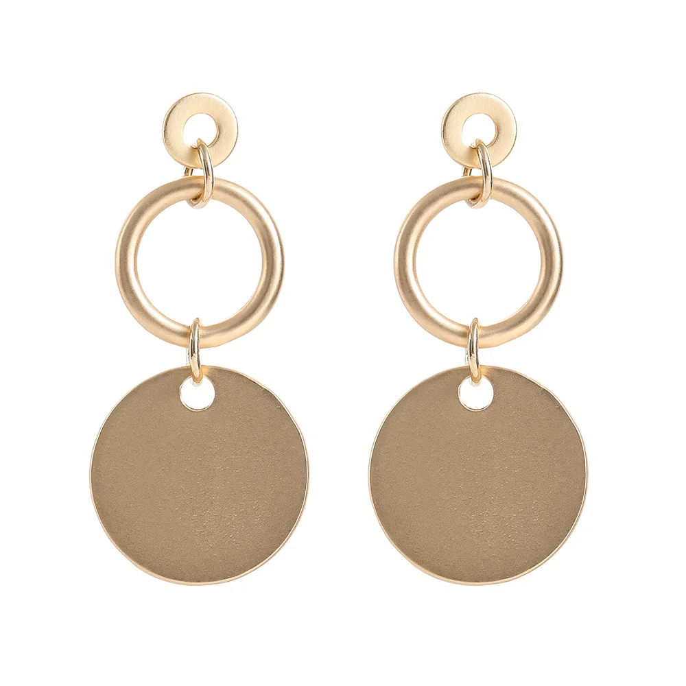 European and American metallic earrings geometric fashion earrings with pendant jewelry for 2021 female earrings
European and American metallic earrings geometric fashion earrings with pendant jewelry for 2021 female earrings