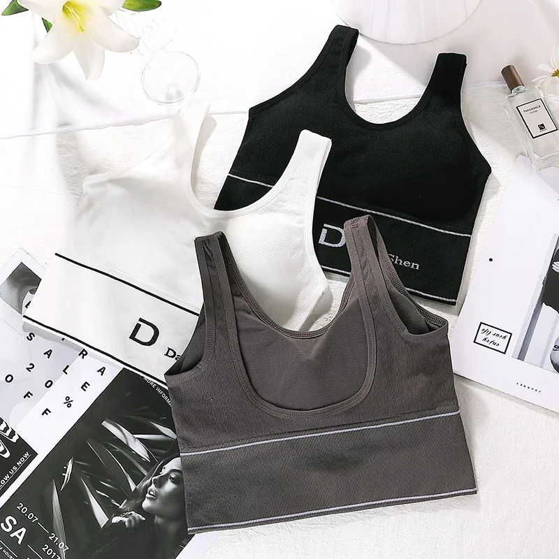 New Products Screw Thread Wrapped Chest Beauty Back Yoga Sports Bra Seamless Wireless Push Up Bra For Womens
New Products Screw Thread Wrapped Chest Beauty Back Yoga Sports Bra Seamless Wireless Push Up Bra For Womens