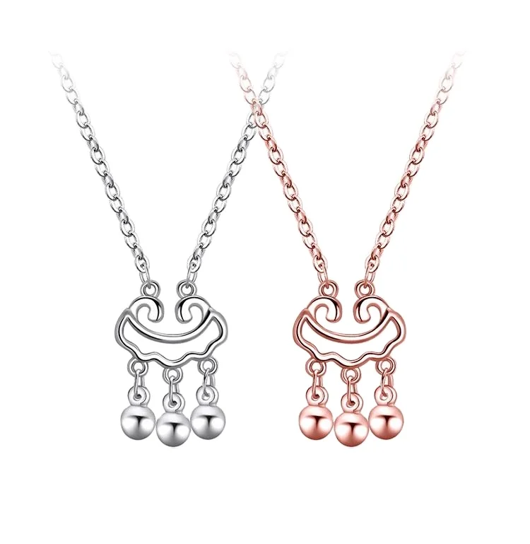 925 sterling silver longevity lock pendant necklace fashion simple and versatile clavicle chain, Picture shows
925 sterling silver longevity lock pendant necklace fashion simple and versatile clavicle chain, Picture shows