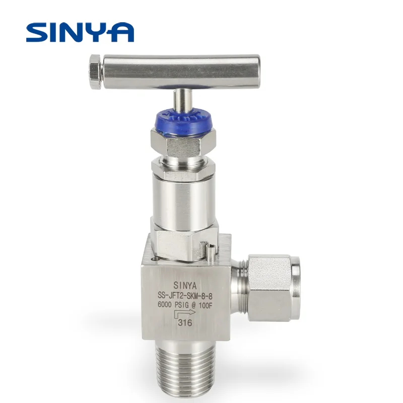 Manufacturer Swagelok Type 316ss Threaded 2 Way 3 8 Npt Needle Valves